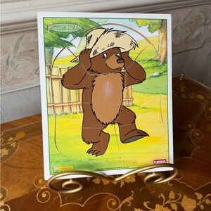 1999 Playskool Little Bear Woodboard Puzzle 8 Pieces Maurice Sendak
